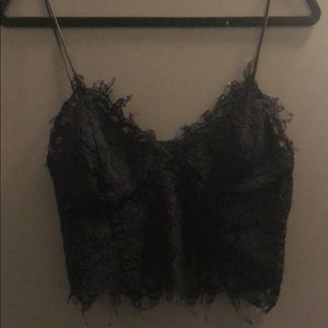 Lace tank top